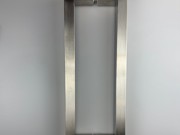 Handle - Rectangular D Pull Handle - 50mm x 25mm - 475mm Overall - Satin Stainless Steel